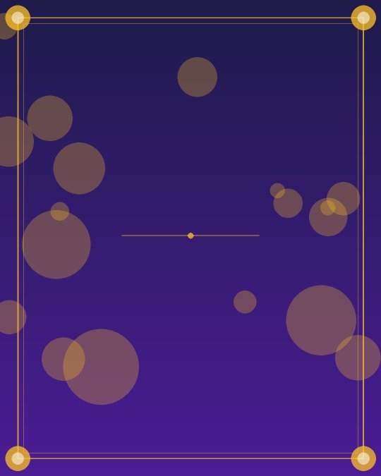 Golden Birthday Card